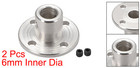 2pcs 6mm H12 d10 Rigid Flange Coupling Motor Guide Shaft Coupler Motor Connector