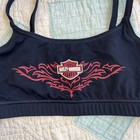 Vintage 1980s 1990s Harley Davidson Women   s Bra Bralette Top Nwt Rare Small 