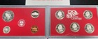 1999-s Silver 9 Coin Proof Set Original W box And Coa