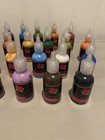 Crafts 4 All Premium Pigment 24 Vibrant Color Set Of 3 D Fabric Paint