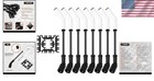 8pcs Ls Spark Plug Wire Set  9070c Ceramic Spark Plug Wire With Extreme 9000 Cer