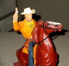 1950 s Hartland Figure-cheyenne Bodie-clint Walker-tv Series-toy Vintage Playset