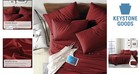 Luxury Microfiber Sheet Set - Full  6-piece With 4 Pillowcases  Wrinkle   Fad   