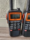 Lot Of 4 Standard Horizon Hx210 6w Floating Handheld Marine Vhf Transceiver