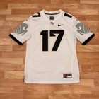 Nike Ucf Knights Football Jersey Mens Medium White Black Gold  17 Pegasus Sleeve