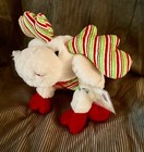 Ganz Webkinz Holiday Christmas  minty Moose  Rare Stuffed Plush No Code