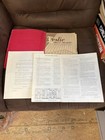 Leslie Organ Speaker Binder Manual Lot Model 22h 22r 51 Service Parts Vintage 