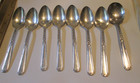 Vtg Sl   Gh Rogers Onieda Silver Plate Silverware Lot Of 32 Pieces Jasmine 1939