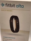 Fitbit Alta Gold Series Black Gold Small Fb406 Untested W  Sealed Charger