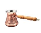 Thickest Solid Copper Turkish Arabic Coffee Pot Stovetop Coffee Pot