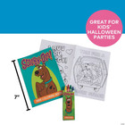 5  X 7  Scooby-doo     Coloring Book With Crayons