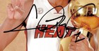 Chris Bosh Signed 8x10 Photo Miami Heat Finals Champs Auto Jsa Coa