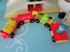  Complete  Vintage Fisher Price Play Family Airport Little People  996 