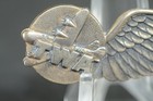 Twa Sterling Stewardess Wing Pin Vintage Airline Badge 2 25  Lg Balfour Co