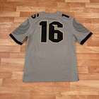 Nike Ucf Knights Football Jersey Grey Black Gold Number 16 Mens Medium Pegasus