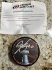 Carolina Hurricanes Vs Ottawa Senators 2026 Stanley Cup Mystery Puck Signed