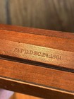 Rare Civil War Patent Hathaway   s Writing Case Desk Table With Pen Inkwell 1861