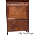 Antique French Louis Xvi Secr  taire Abattant Desk 18th Century Walnut Secretary