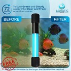 11w Aquarium Uv Sterilizer Light Filter Sump Pond Clear Water