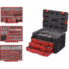 Workpro 450-pieces Drive Socket Set Metric Sae Ratchet Wrench Mechanics Tool Set