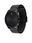 Movado Bold Men   s Black Stainless Steel Watch 3600261