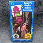 Barney The Dinosaur Barney s Magical Musical Adventure Vhs Tape 1992 Cartoon