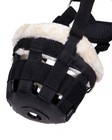 Qhp Grazing Muzzle With Fleece- Easy Breathe -  Full Or Cob Size