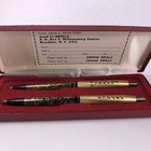 Vintage Set Of Ballpoint Pens Arpege Chanel No 5 14kt Gold Exclusive Design