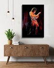 Eddie Van Halen Poster 24x36 Inch Photo Very Rare Print Wall Art Print - Evh09