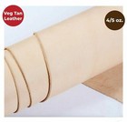 4 5 Oz -6 7 Oz Vegetable Tanned Tooling  Full-grain Natural Color Hide Leather