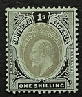 Travelstamps  Southern Nigeria Stamps Sg 40 - One Shilling  1s Mint Mogh