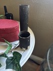 19th Century Antique Nautical Brass   Leather Telescope 11 -3 Draw   Case Rare