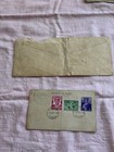 Rare Vintage Tonga Tin Can Mail Cover Queen Salote Postcard 1950 Stamps