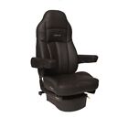 Seats Inc  Legacy Lo High Back Seat With Armrests - Black Duraleather
