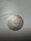 1851-o Three 3 Cent Silver Coin Vf Very Fine Rare Key Date New Orleans Trime