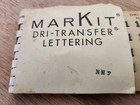 Markit Dri-transfer Lettering Numeral Punctuation Symbol 27 Pgs Vintage Russell