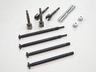 New Tamiya Super Clodbuster Clod Buster Axle Shafts X2  pinion Gear Bullhead Tc1