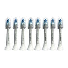 8x Philips Sonicare Proresults Gum Health Replacement Heads   White   W o Box
