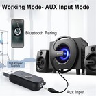 3 5mm To Usb Aux Wireless Bluetooth 5 1 Receiver Car Home Pc Audio Adapter Cable