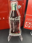 Coca-cola 1 Oz  999 Silver Shaped Bottle Colorized Coin   Tin Case - Free Ship