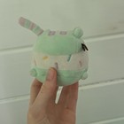 Pusheen Mint Green Sprinkle Cat Plush Stuffed Animal  Mini Under 6 In  Washable