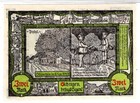1921 Germany Soldin Notgeld 2 Mark Note  1604 