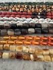 Seven Smaller Size Islamic Prayer Beads  Amber  Amber Dust  Camel Ben And More