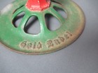 Antique Hb Sherman Gold Label Cast Iron Lawn Sprinkler - Primitive - K5 Rw