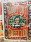 Vintage Buddy Guy Sweet Tea Legend Poster Mississippi Delta Blues Concert Music