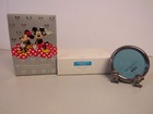 Reed   Barton Disney Mickey   Minnie Mouse Round Baby Picture Frame W orig  Box