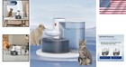 Cordless Automatic Cat Water Fountain With Smart Alarm - Fresh Water For Pets