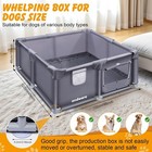 Whelping Box For Dogs And Puppies  48  48  18 In Whelping Supplies With Waterproof
