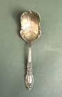 Baker Manchester Sterling Silver Lady Clare Shell Scoop Sugar Spoon 14g 1914