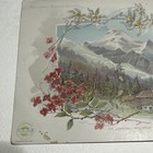 Antique Clark s O n t  Sewing Thread Jungfrau Pretty Woman Victorian Trade Card